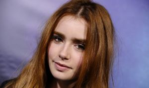 Lily Collins faux pas