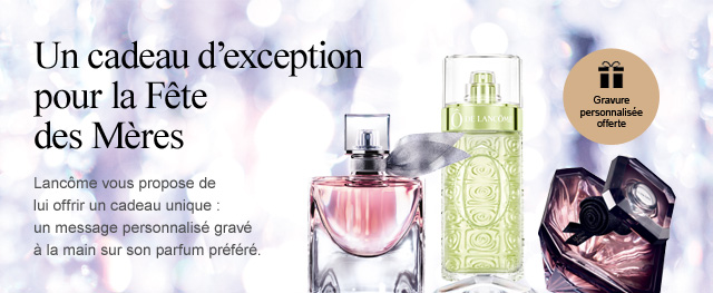 Gravure offerte Lancôme
