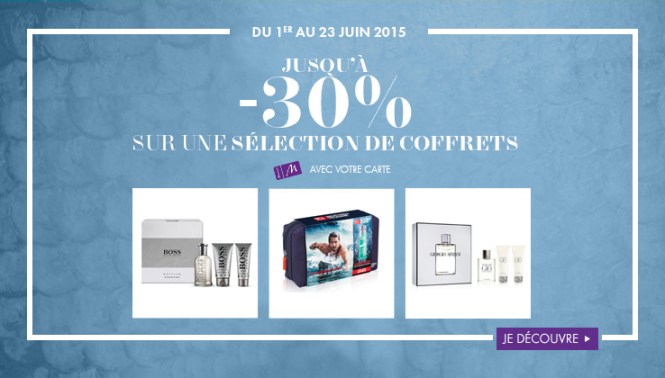 Offre coffrets Marionnaud